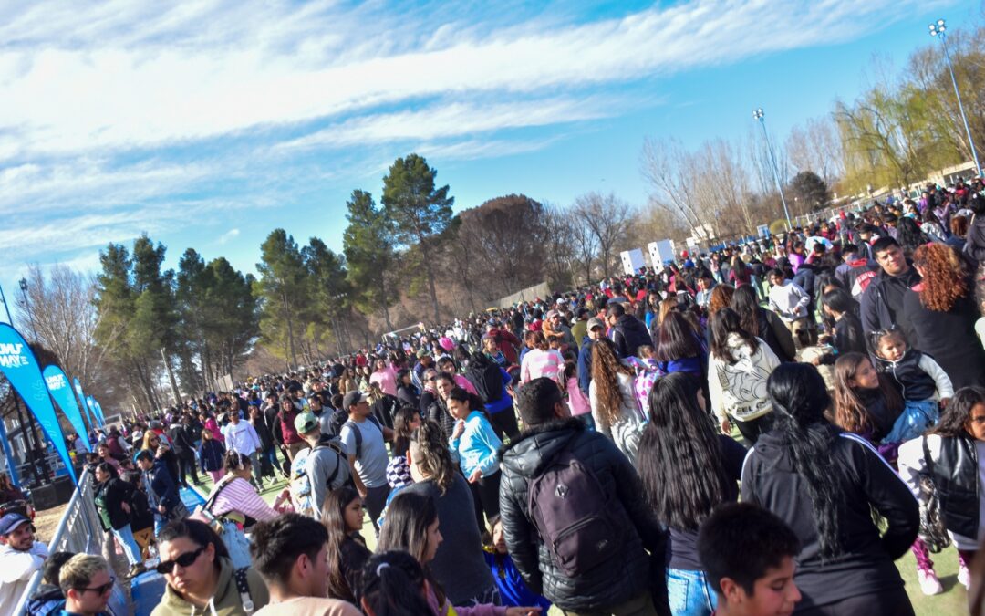 Todo el departamento de Tunuyán festejó a lo grande con los más chicos