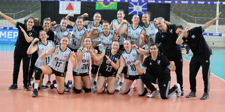 ¡Sudamericano U19: Las Panteritas vencieron a Paraguay en sets corridos!