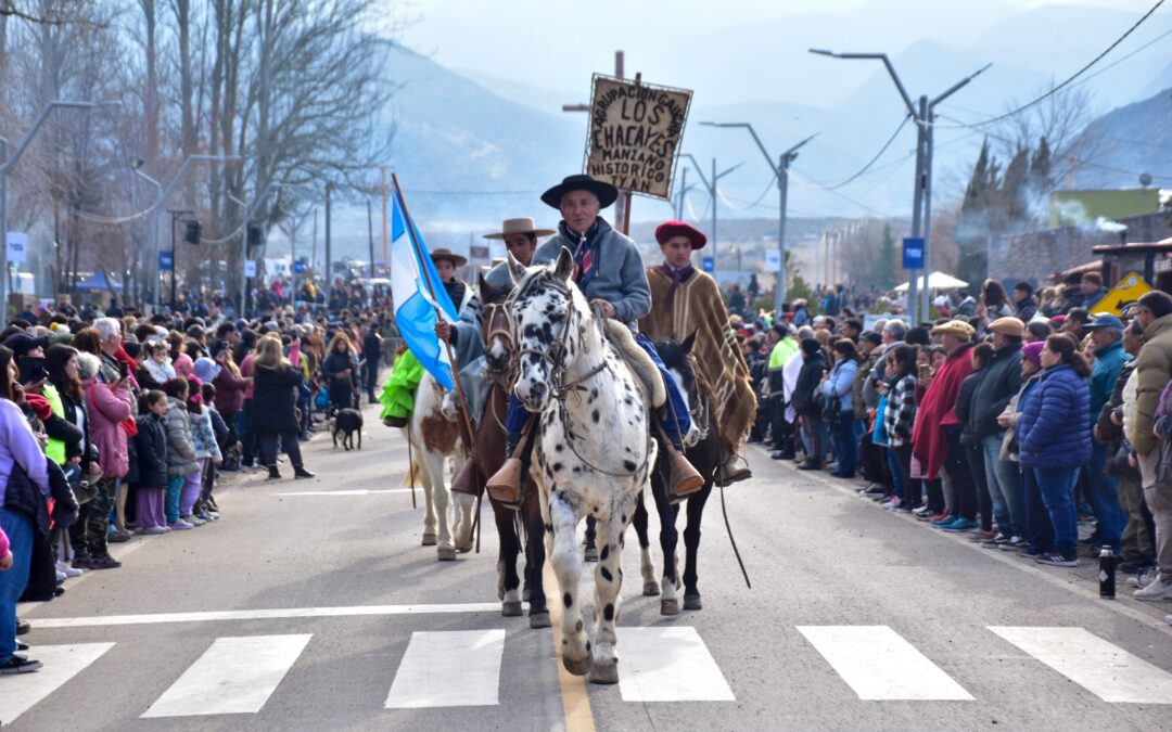 Con un multitudinario evento, Tunuyán conmemoró los 174 años del paso a la inmortalidad del General San Martín