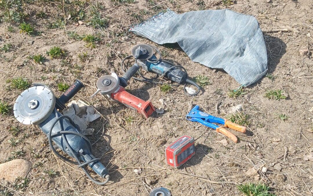 La Policía detuvo a cinco personas y recuperó elementos robados en Tupungato