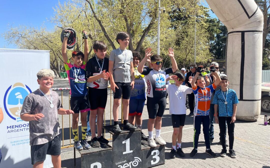 Cierre de temporada del Torneo Provincial de Ciclismo Infantil y Juvenil, con gran convocatoria