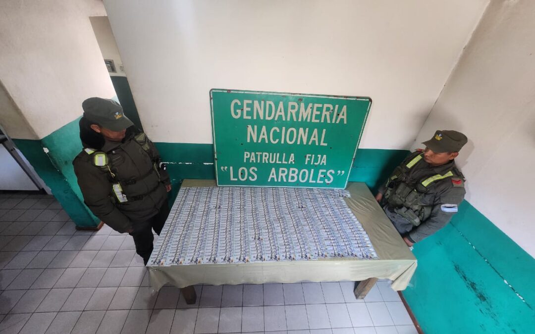 Secuestran más de 70.000 dólares en un control de ruta