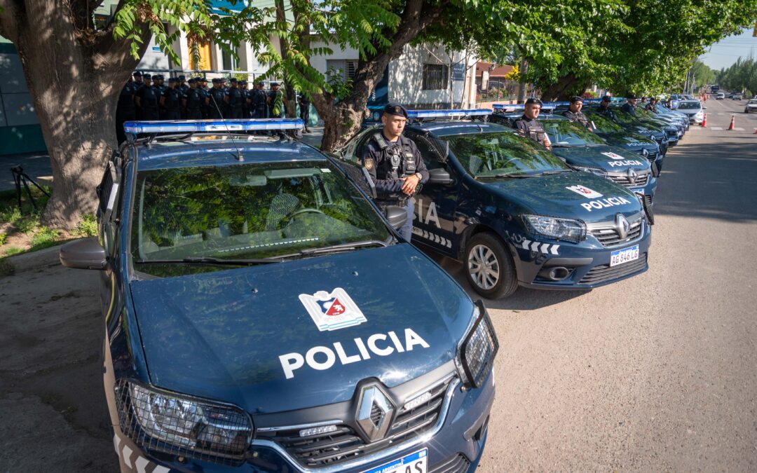 Llegan nuevos móviles policiales al Valle de Uco