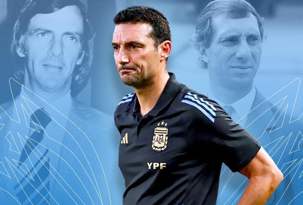 Lionel Scaloni superó la marca de Menotti y Bilardo como DT en partidos de la Selección Argentina