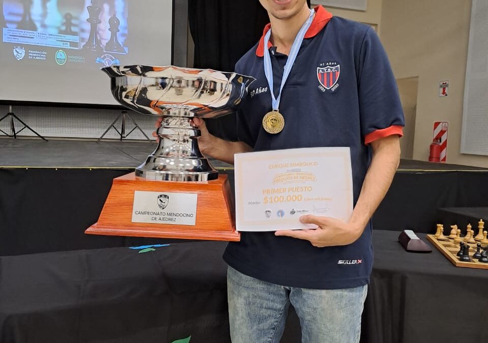 El ajedrez mendocino triunfa con López Miller en el Torneo IRT Sub-2400