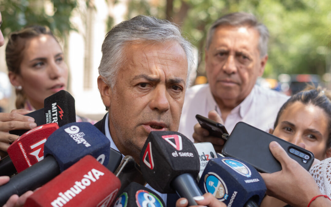 Cornejo: “Necesitamos medir el agua, cuidarla mucho más y se debe pagar por el valor de lo que consumimos”