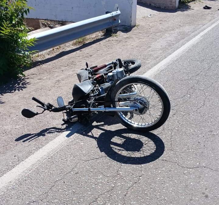 San Carlos: un hombre perdió la vida tras chocar en una moto