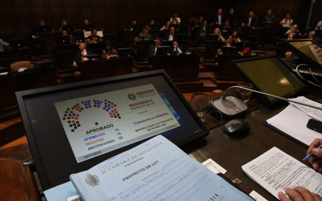 El Senado de Mendoza avaló la disolución del EPAS