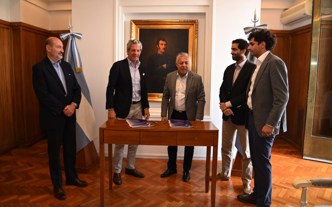 Provincia y Nación firmaron un convenio por más de 28 millones de dólares para modernizar los sistemas de riego provinciales