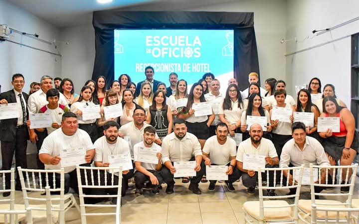 La Escuela de Oficios de Tunuyán celebró su primera cohorte de egresados