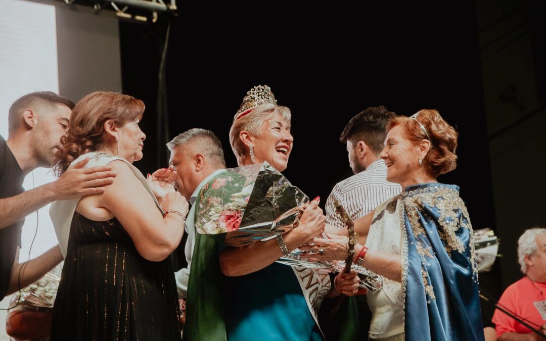 Tupungato coronó a Elba Dellac como Reina de los Adultos Mayores