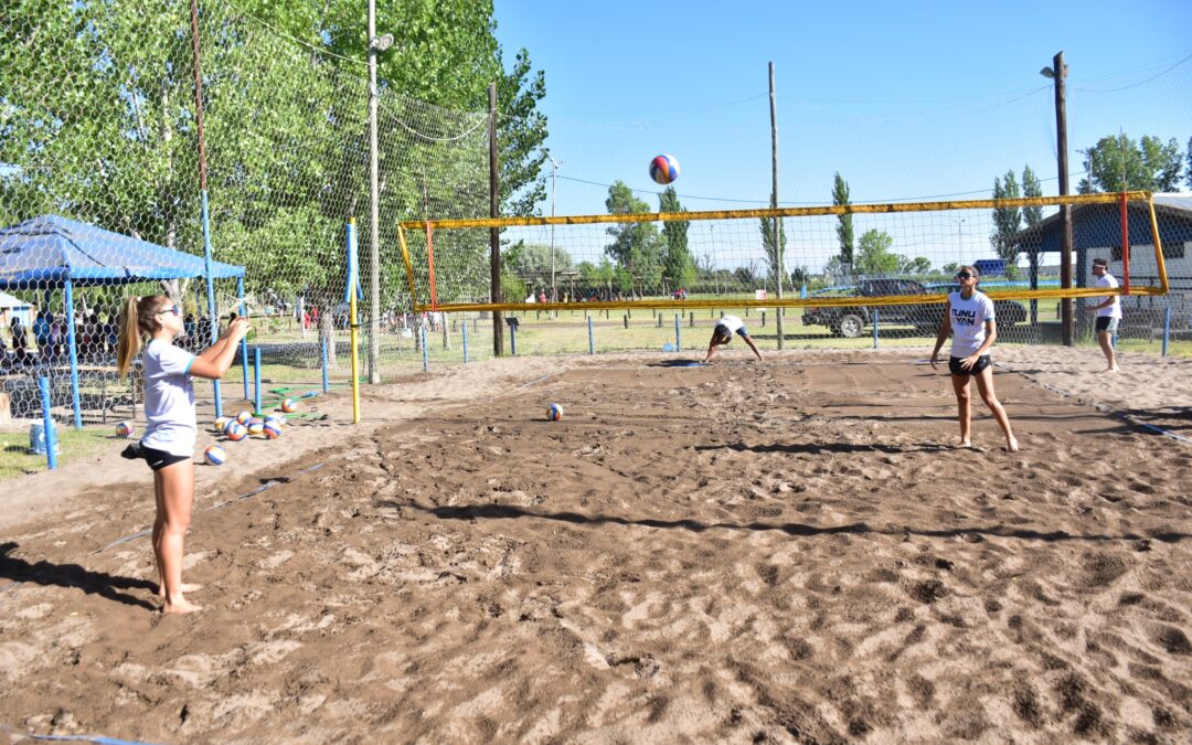 Beach Voley: jugadores de Tunuyán disputarán la gira Sudamérica y Mundial