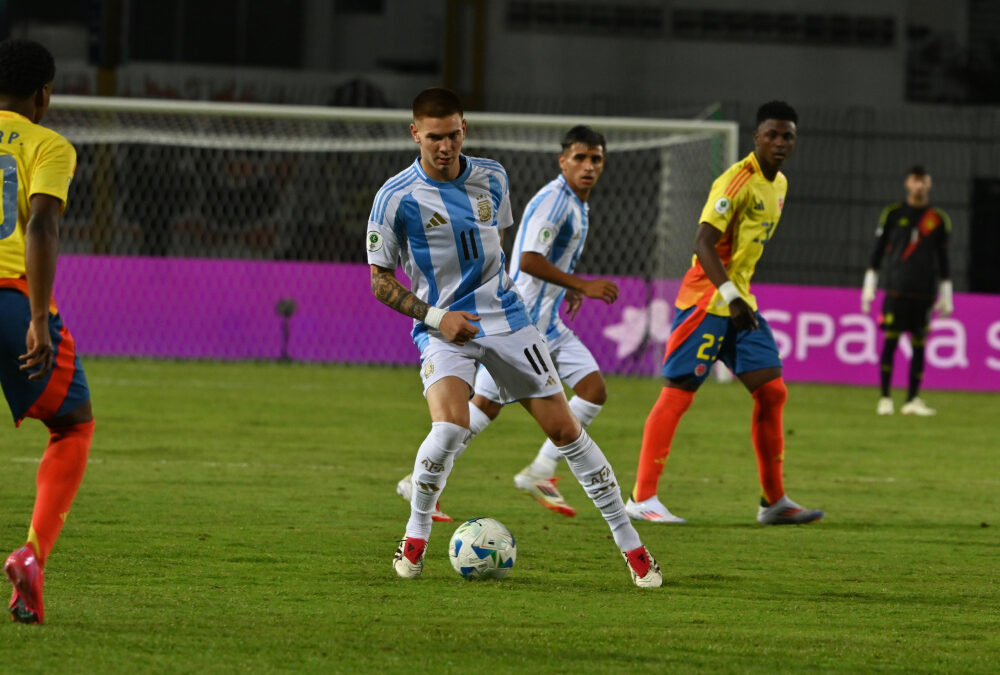 Sub 20: tras la histórica goleada ante Brasil, Argentina igualó 1-1 con Colombia