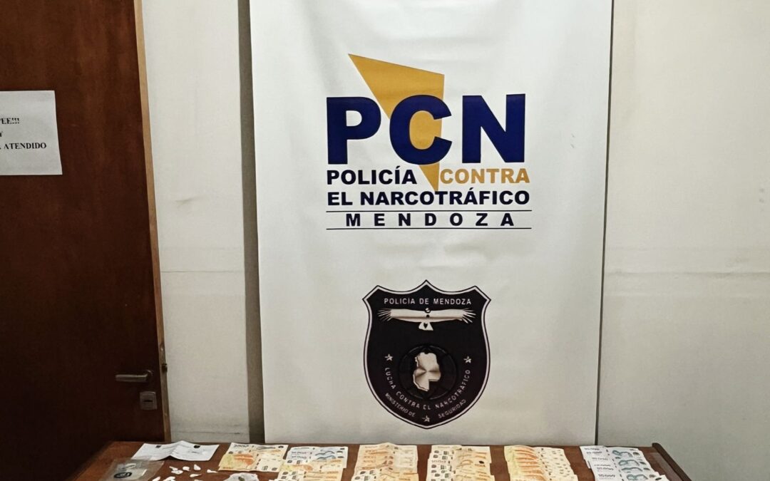 Una mujer quedó detenida tras un operativo antidroga en Tunuyán