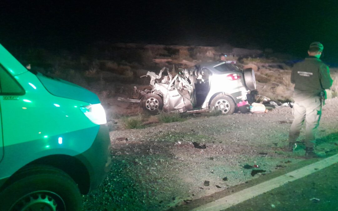 Tragedia en Alta Montaña: tres fallecidos en un accidente vial