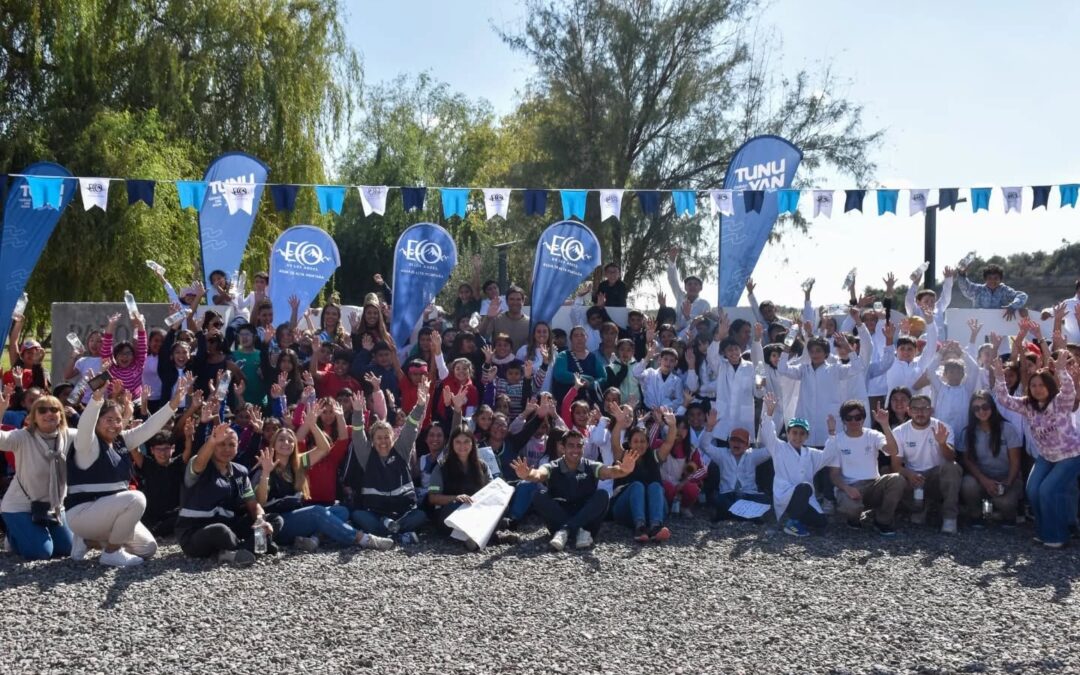 Con la participación de alumnos de primaria, Tunuyán celebró el Dia Mundial del Agua
