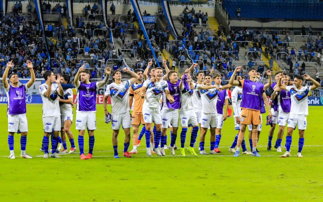 Godoy Cruz empató en Brasil contra Gremio y lidera la zona del grupo D de la Sudamericana