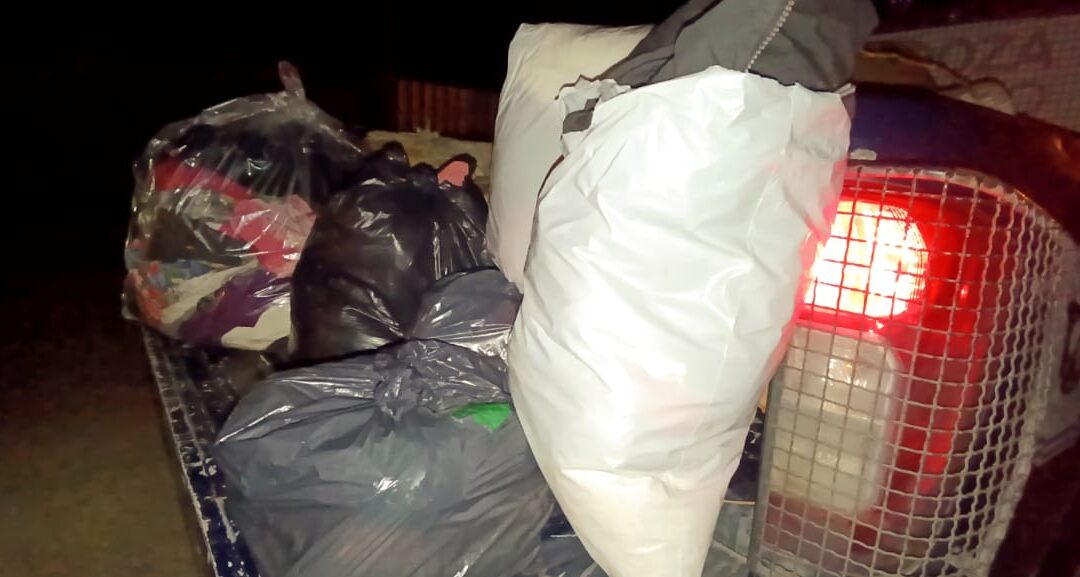 La UEP de Tupungato organizó una colecta para vecinos afectados por tormentas