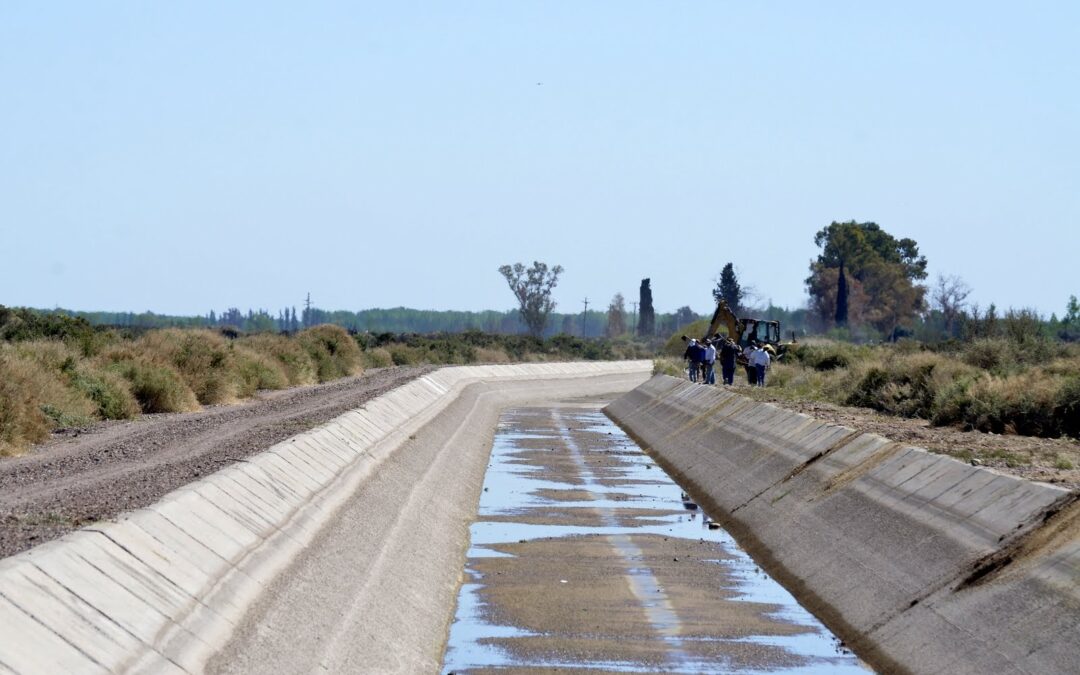 Comenzó el período de corta anual de agua de riego