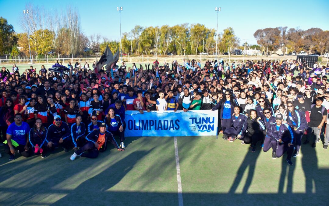 Tunuyán: alumnos de séptimo grado disfrutaron de las olimpiadas