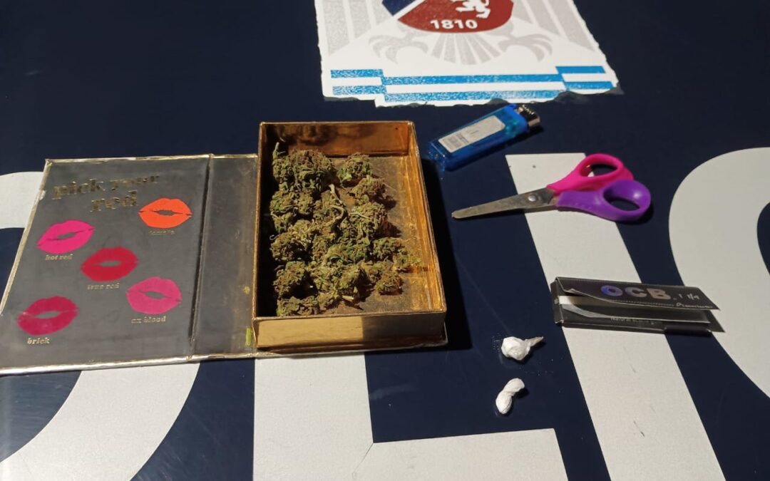 Un joven fue arrestado en Tupungato por posesión de drogas