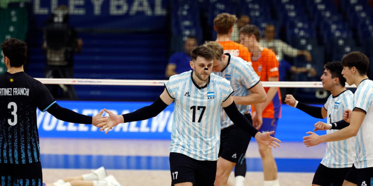 Argentina ganó 3 a 0 ante Paises Bajos en el inicio del Week 2