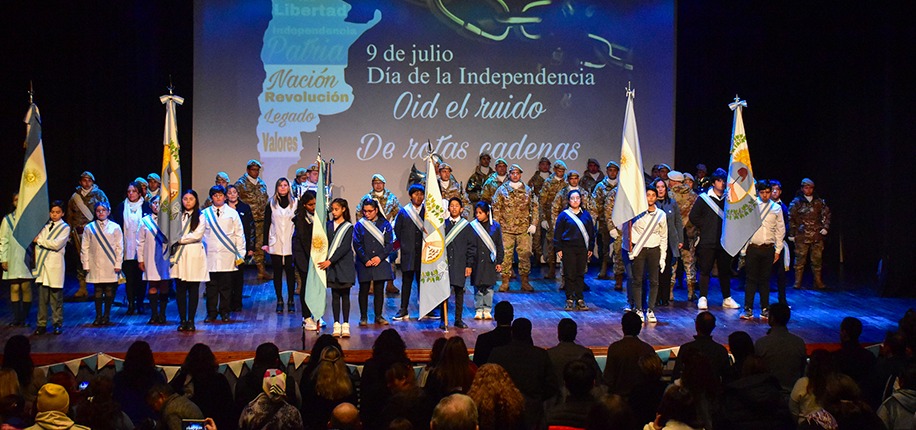 Tunuyán conmemoró el 209° aniversario de la Independencia Argentina