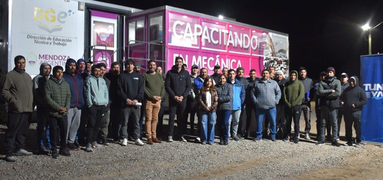 Quedó inaugurada el Aula Taller Móvil en Villa Seca