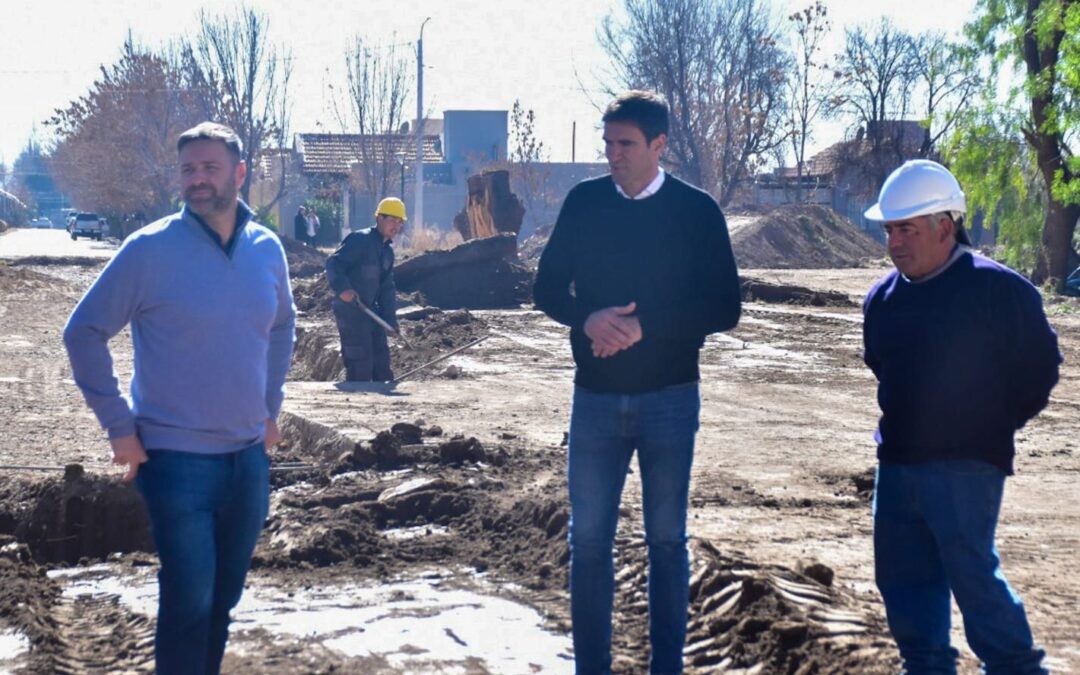La Municipalidad de Tunuyán continua con la ampliación de calle Güemes