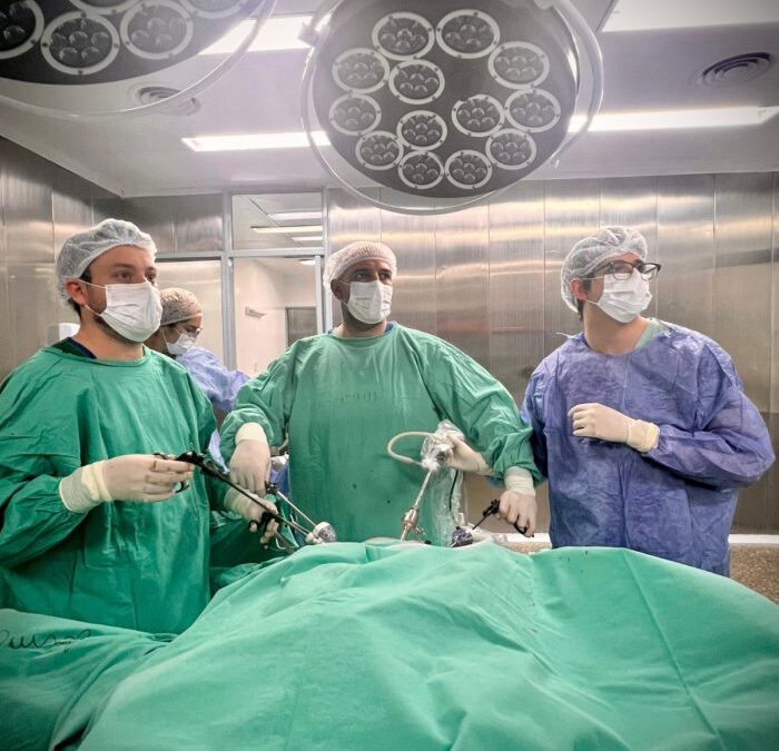 Realizan por primera vez una cirugía pancreática de alta complejidad por vía laparoscópica en el Hospital Lagomaggiore