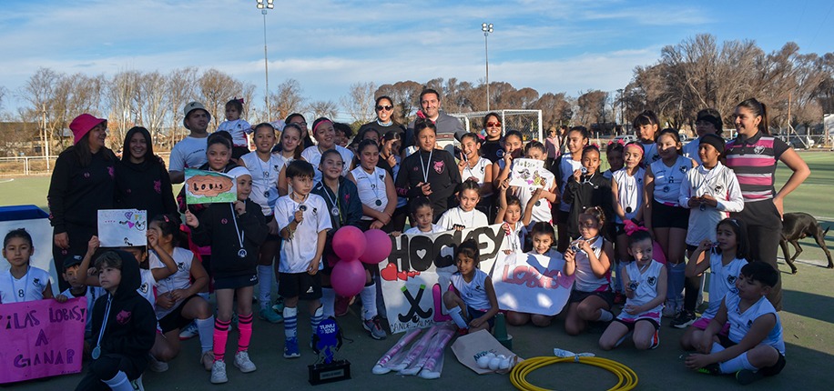 Se realizó el cierre de la primera etapa del ciclo de Encuentros de Escuelitas de Hockey