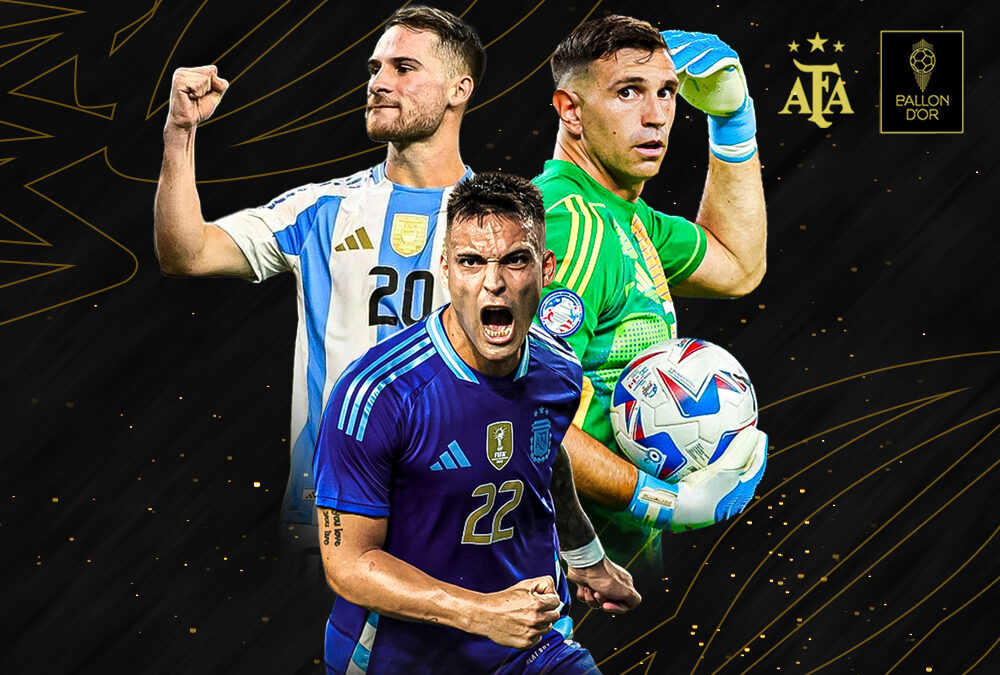 Lautaro Martínez y Alexis Mac Allister, nominados al Balón de Oro
