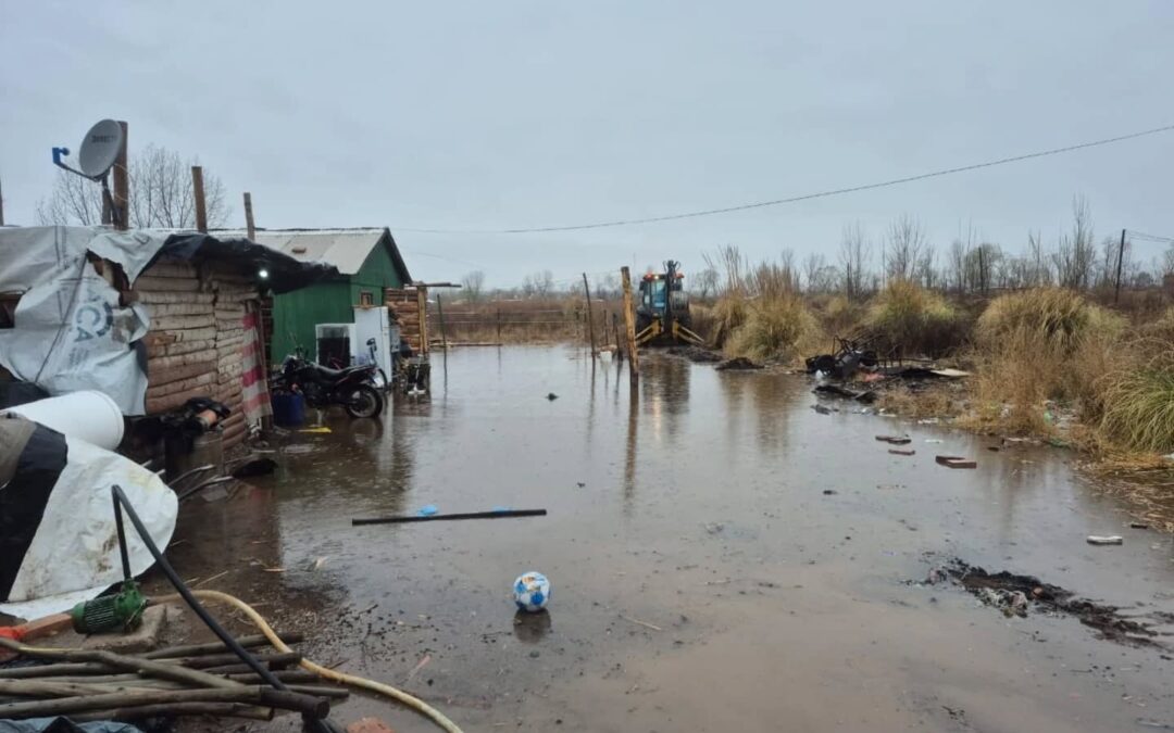 Más de mil asistencias realizadas tras las lluvias del fin de semana en el Valle de Uco