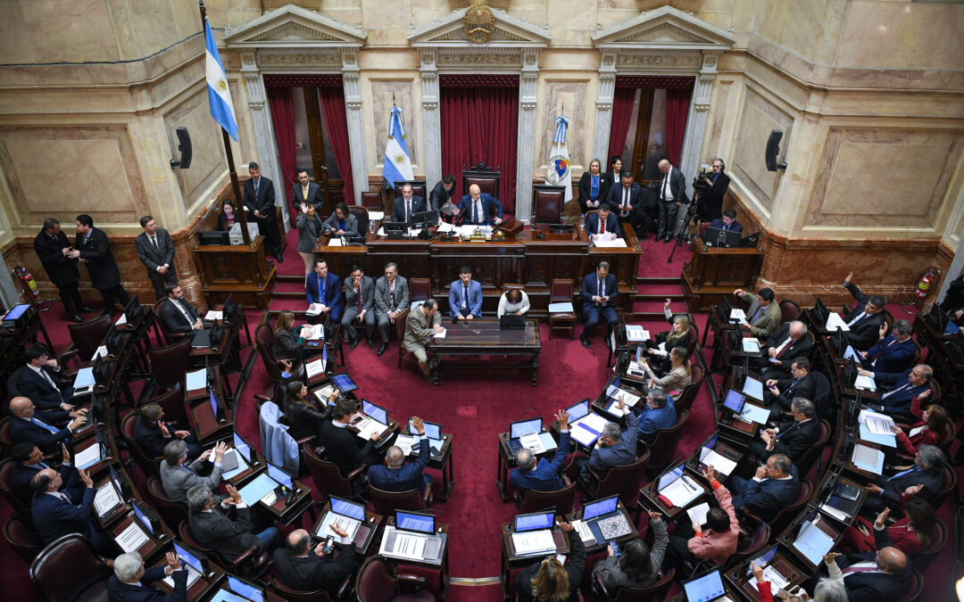 Senado: negativa al veto de Milei y volvió a poner en marcha la ley de emergencia en discapacidad