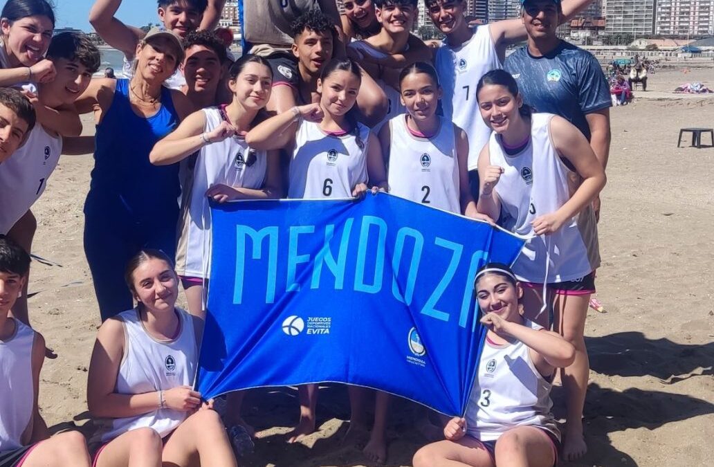 La delegación mendocina continúa con gran protagonismo en los Juegos Nacionales Juveniles Evita 2025