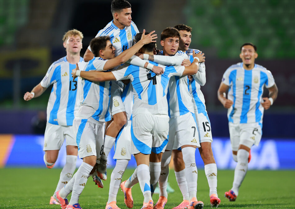 Sub 20: Argentina venció 4-1 a Australia y se clasificó a octavos