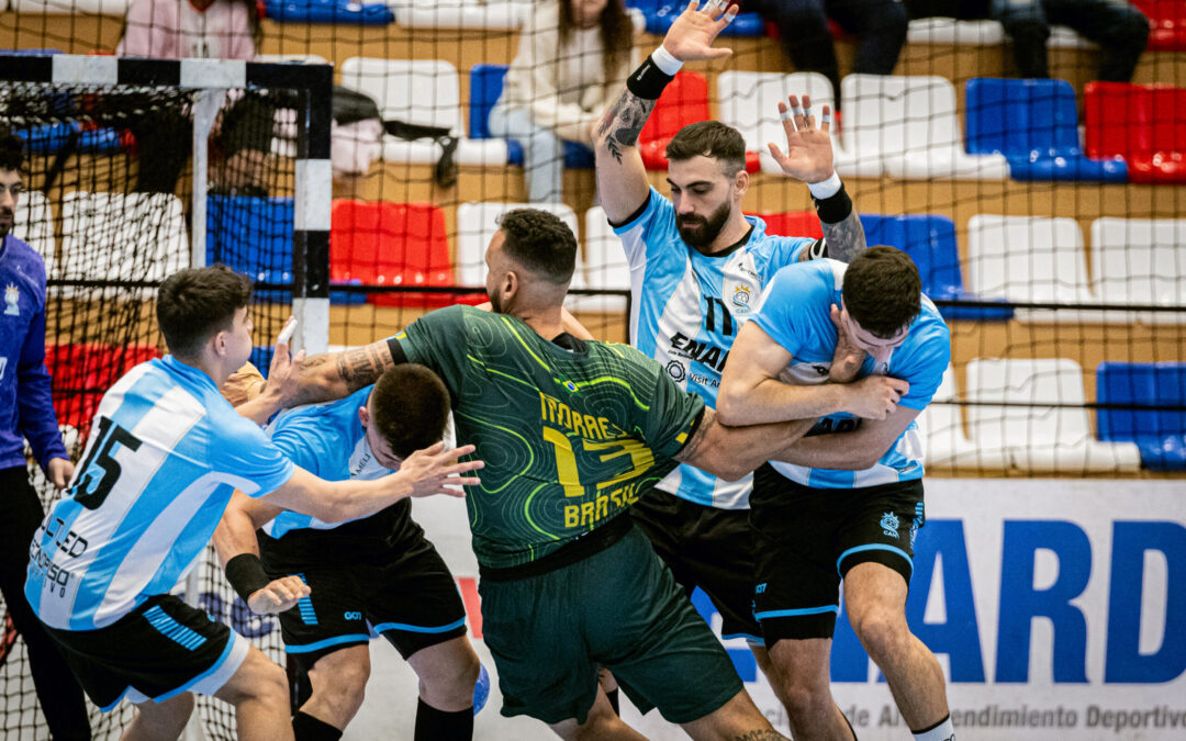 Los Gladiadores no pudieron con Brasil en su segundo partido del 4 Naciones