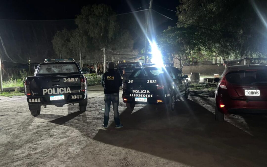 Golpe al narcotráfico: desarticulan red que transportaba cocaína entre el Valle de Uco, San Juan y Bolivia