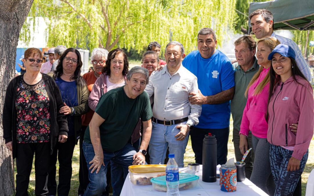 Félix en Tunuyán: “es necesario tener un Estado que atienda las necesidades de nuestros jubilados”
