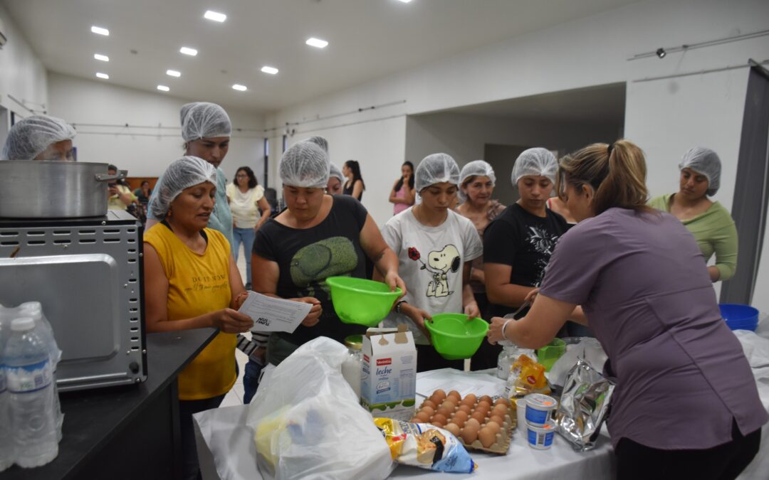 Se desarrolló un nuevo taller de cocina sin TACC en Tunuyán