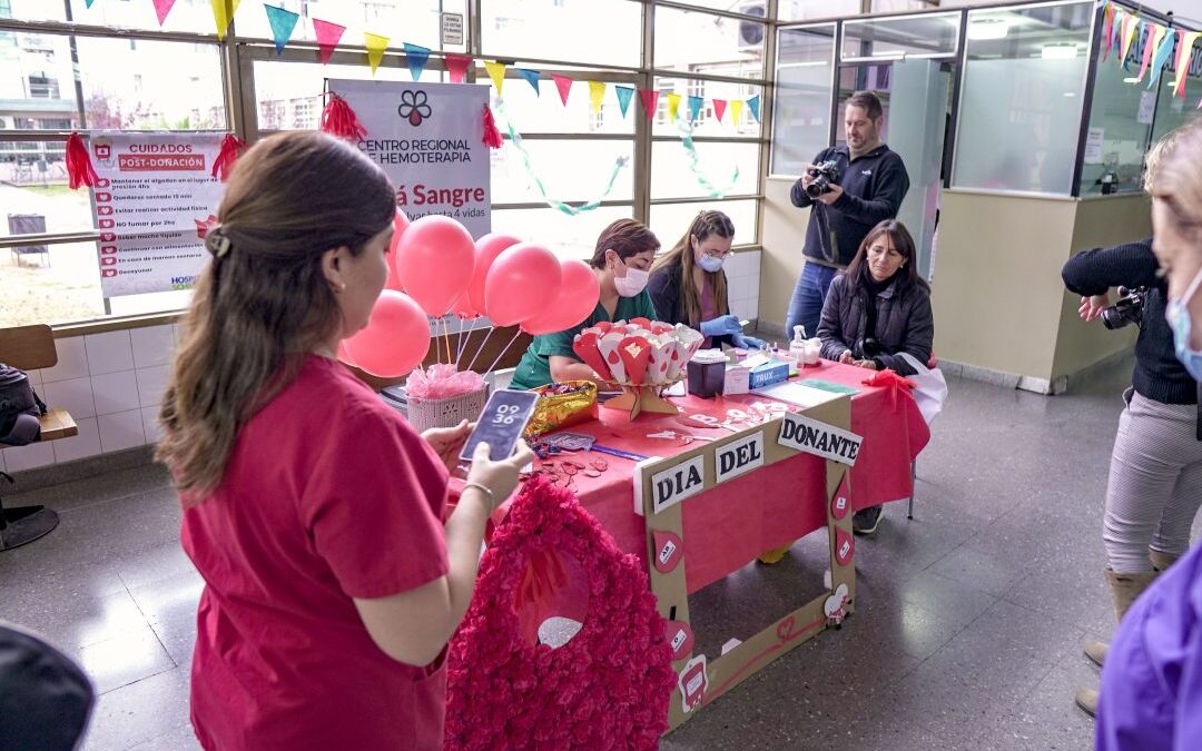 Mendoza celebra el Día del Donante Voluntario de Sangre