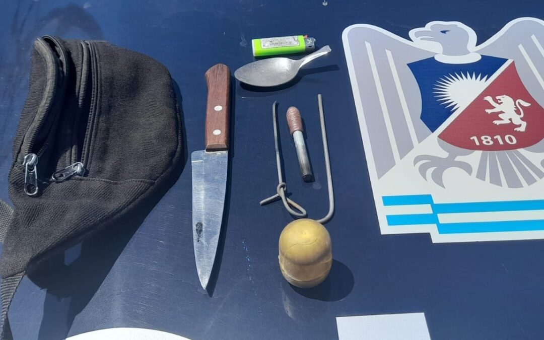 Un hombre fue arrestado tras sustraer una garrafa en Tupungato