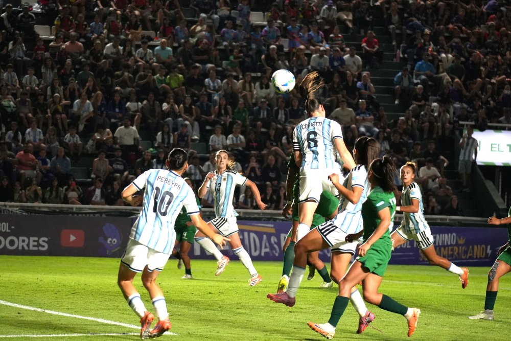 La Selección Femenina superó 8-0 a Bolivia por la cuarta fecha