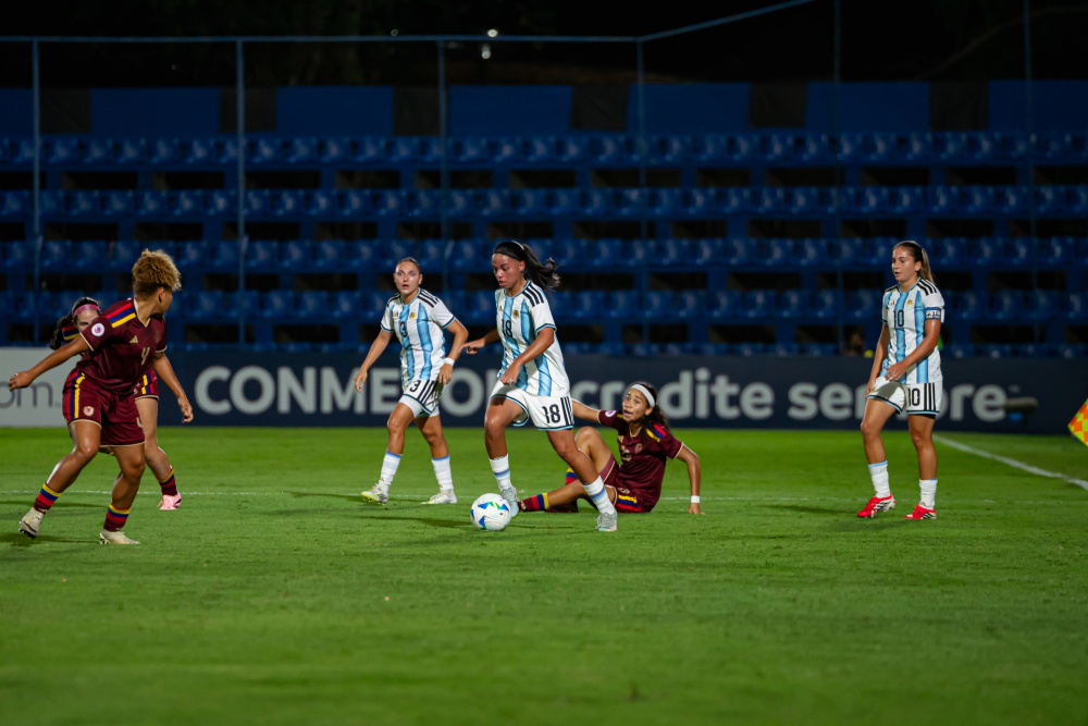 Selección Femenina Sub 20: Argentina empató ante Venezuela 2 – 2
