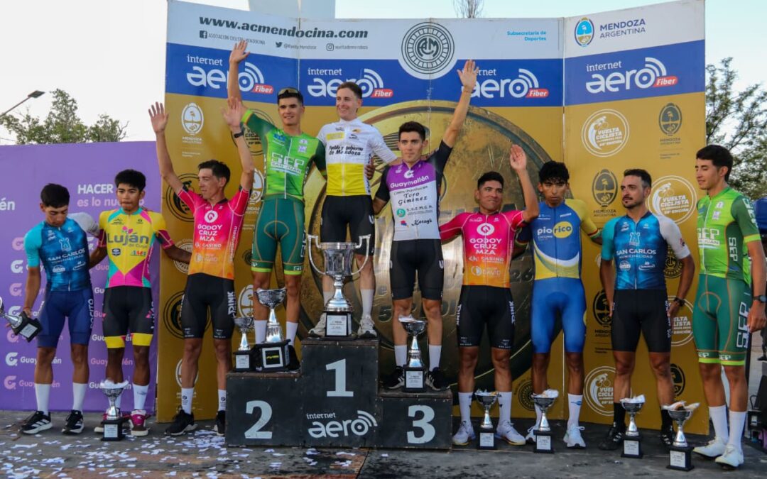 Christian Moyano se consagró campeón de la histórica 50ª Vuelta Ciclista de Mendoza