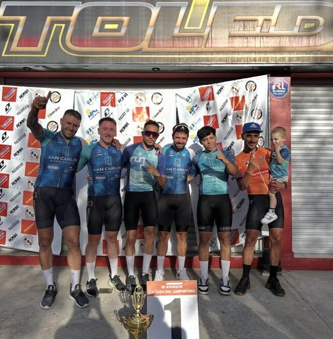 Compromiso y podio: El destacado desempeño del equipo sancarlino de ciclismo