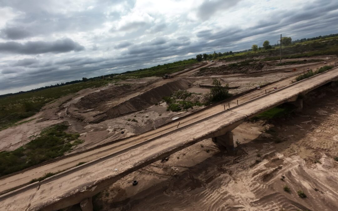 Retoman un proyecto inconcluso desde 2001: nuevo puente en la RP 31