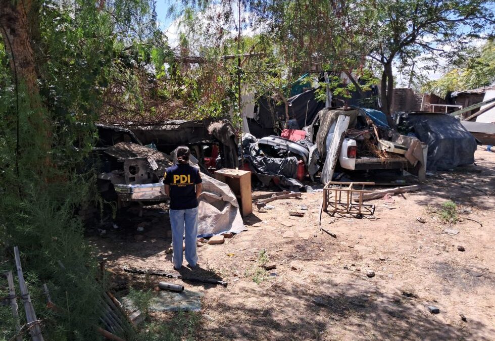 La Policía de Mendoza desbarató un desarmadero clandestino y recuperó siete autos robados