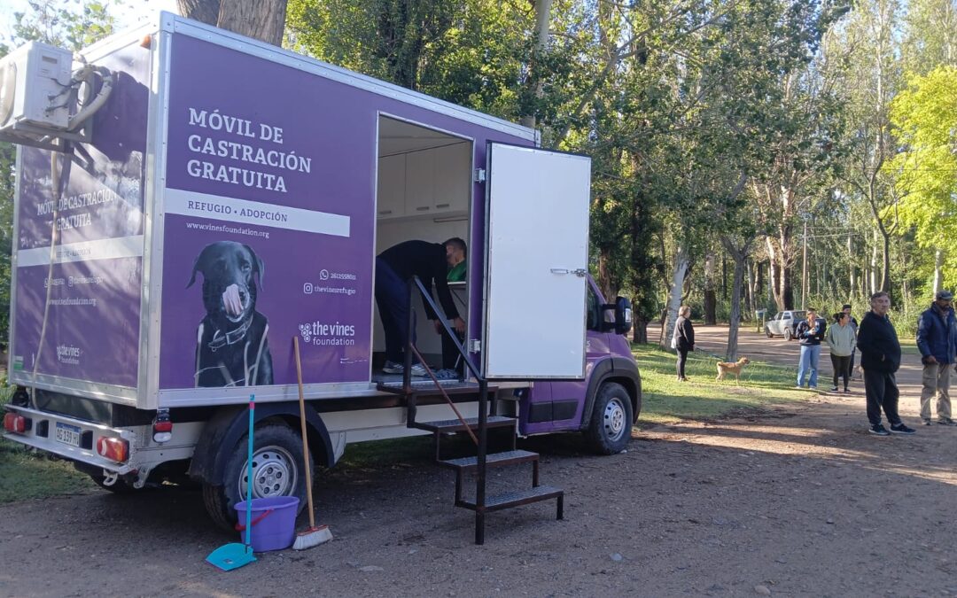 Veterinaria Móvil en el Parque Las Vías: Castraciones y Vacunación Gratuita