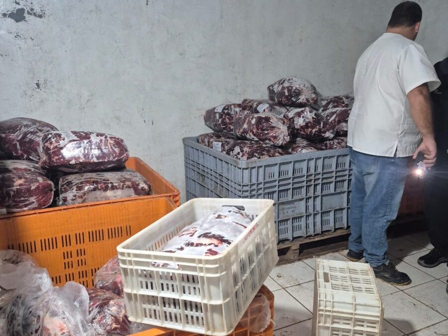 Clausuraron un comercio y secuestraron casi 4 toneladas de carne en mal estado